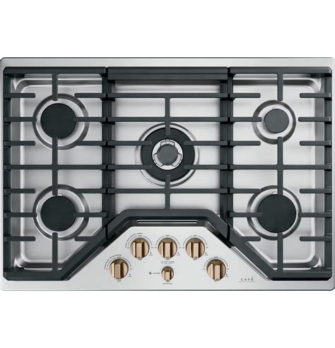 cafe white gas cooktop